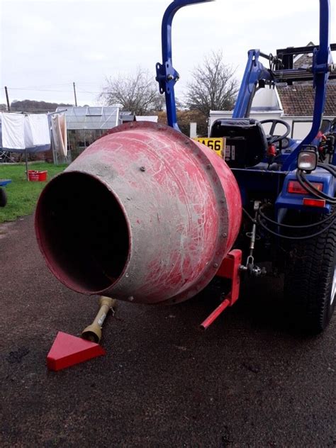 used tractor mounted cement mixers